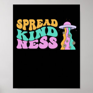 Poster Sticker Pastel Ufo Arc-en-ciel