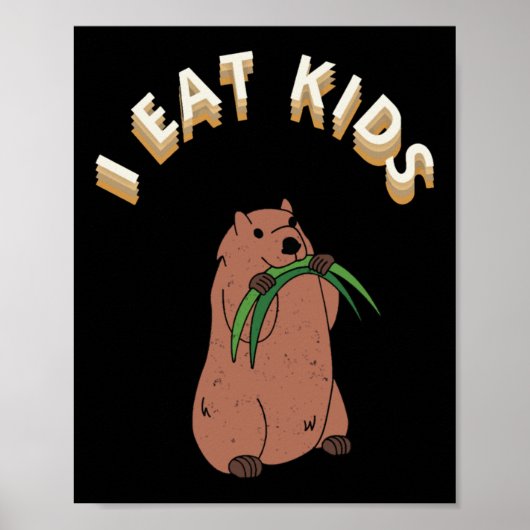 Poster Sticker pour enfants (Devant)
