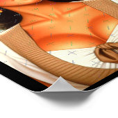 Poster Sticker pour enseignant (Coin)