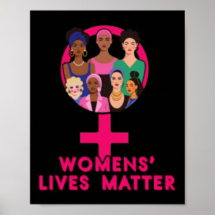 Poster Sticker pour la vie des femmes