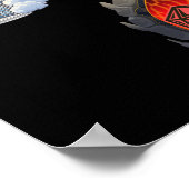 Poster Sticker pour malchance Heaven Hell D20 Fortune (Coin)