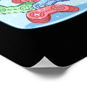 Poster Sticker pour pilules Joyeux Gamer (Coin)
