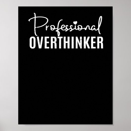 Poster Sticker pour surpenseur professionnel (Devant)