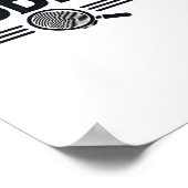 Poster Sticker pour toxicomane (Coin)