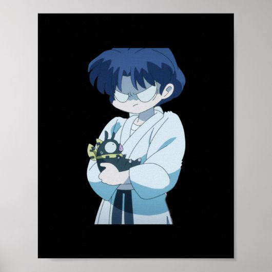 Poster Sticker Ranma 12 Akane Tendo (Devant)