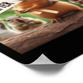 Poster Sticker Squirrel Lives (Coin)