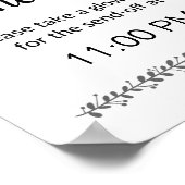 Poster Sticule Lumineuse Enlever De La Connexion Du Maria (Coin)