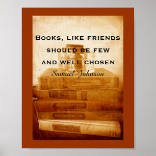 poster stijl foto art quote boeken