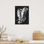Poster Stilettoids™ de Vana DeVinyl (Cuisine)