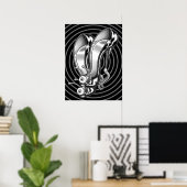 Poster Stilettoids™ de Vana DeVinyl (Bureau à domicile)