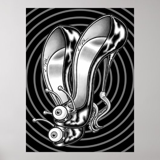 Poster Stilettoids™ de Vana DeVinyl (Devant)