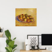 Poster Still Life, Panier de pommes de Vincent van Gogh (Bureau à domicile)