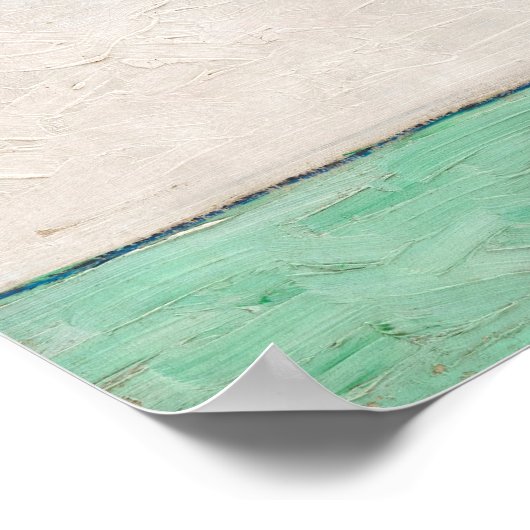 Poster Still Life : Vase with Irises par Vincent van Gogh (Coin)