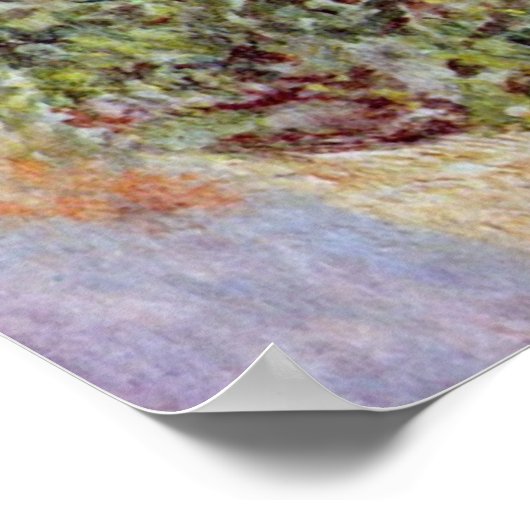 Poster Still Life with Anemones par Claude Monet (Coin)