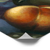 Poster Stilleven I : Slak en Schedel ART IMPRIMER la vie  (Coin)