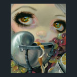 Poster Stilleven IV : Nautilusbeker ART IMPRIMER Pop Surr<br><div class="desc">"Stilleven IV : Nautilusbeker" - un morceau qui a débuté et vendu au Spectrum Fantastic LIVE. Ce "Stilleven" (mot hollandais pour "Still Life") est le troisième d'une série d'oeuvres que j'ai planifiées et qui présentent des éléments "déconstruits" de natures mortes inspirés par les maîtres peintres hollandais des années 1500-1600, ainsi...</div>