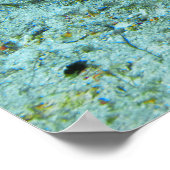 Poster Stingray en mouvement - Photo prise sur Coral Tria (Coin)