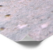 Poster Stingray jaune dans le sable (Coin)