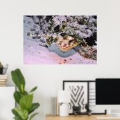 Poster Stingray jaune sur le Go (Bureau à domicile)
