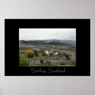 Poster Stirling, Écosse