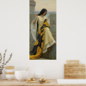 Poster Stitching the Standard par Edmund Leighton, c. 191 (Cuisine)