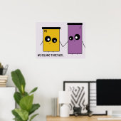 Poster STIX : Nous sommes ensemble (Bureau à domicile)