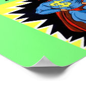 Poster stock de rue wall, investisseur de marché (Coin)