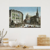 Poster Stock-im-Eisen-Platz, avec St. Stephan (Cuisine)