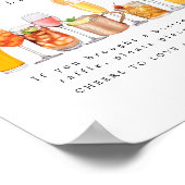 Poster Stock Le Bar Couples Douche Bouteille Raffle Signa (Coin)