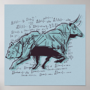 Poster Stock Market Analysis Finance