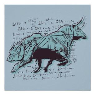 Poster Stock Market Analysis Finance