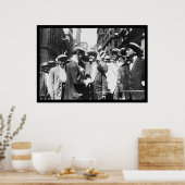 Poster Stock Traders NYC Curb Market 1916 (Cuisine)