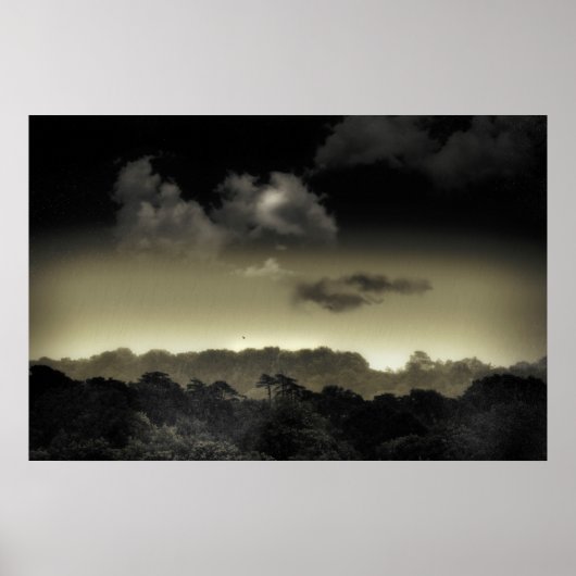 Poster Stocké dans le cloud (Devant)