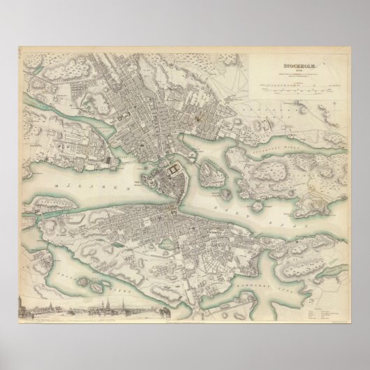 Poster Stockholm (Devant)