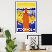 Poster Stockholm (Bureau à domicile)