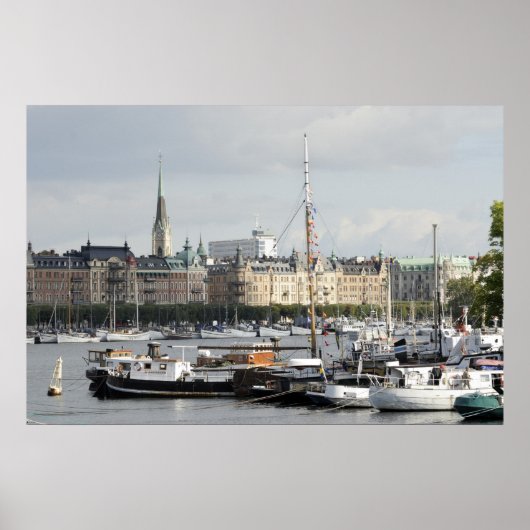 Poster Stockholm (Devant)