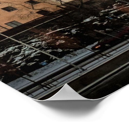 Poster Stockholm, île de Sodermalm (Coin)