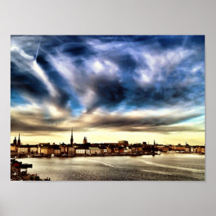 Poster Stockholm Old Town