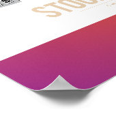 Poster Stockholm, Suède (Coin)