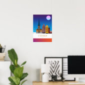 Poster Stockholm, Suède (Bureau à domicile)