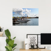Poster Stockholm Suède vue (Bureau à domicile)
