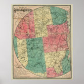 Poster Stoddard Adirondacks 1883 (Devant)