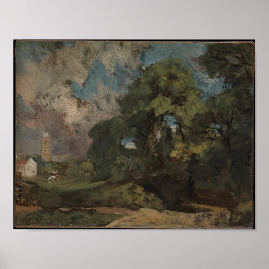Poster Stoke-by-Nayland - John Constable (Devant)