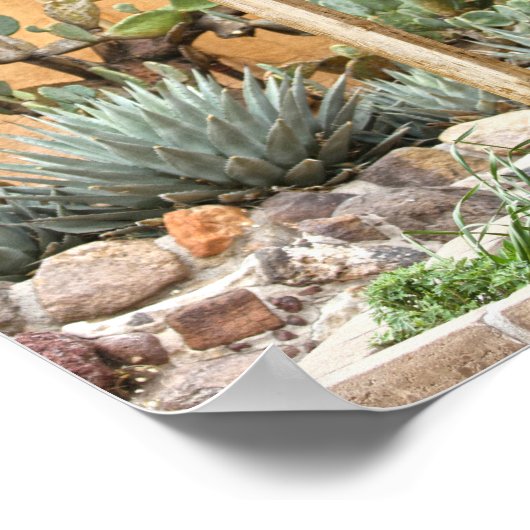 Poster Stole pourpre en croix à l'église Albuquerque (Coin)