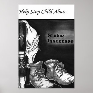 Poster Stolen Innocense Original Artwork by D. Boggs
