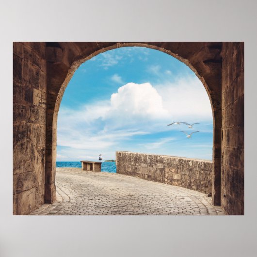 Poster Stone Arch (Voorkant)