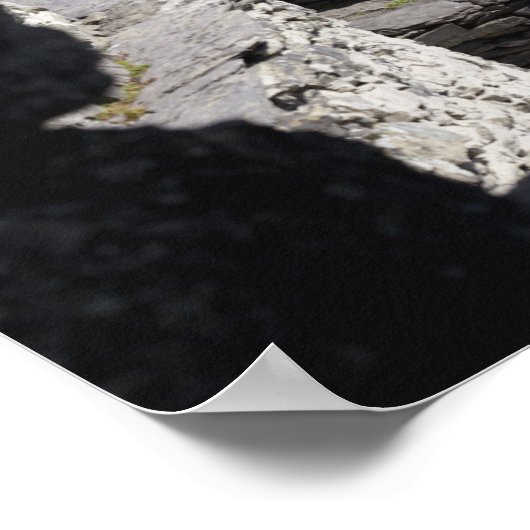 Poster Stone Beehive Monk Huts Clochanson Skellig Michael (Coin)