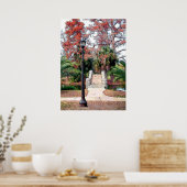 Poster Stone Bridge City Park Nouvelle-Orléans (Cuisine)