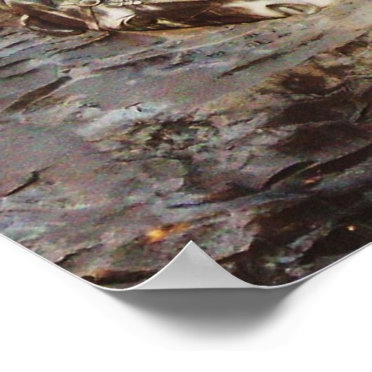 Poster Stone Mountain Carving, Géorgie (Coin)