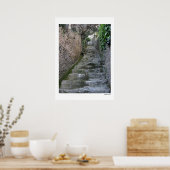 Poster Stone Steps (Cuisine)